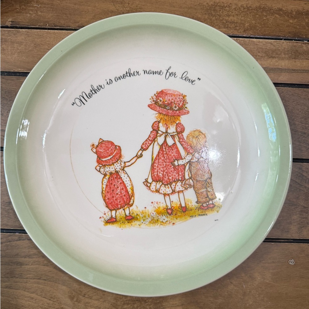 Holly Hobbie Vintage Collectible Plate